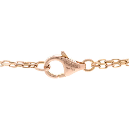 Cartier 18K Pink Gold 2 Diamond LOVE Necklace 4 of 5