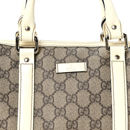 Gucci GG Plus Monogram Small Joy Boston White 8 of 10