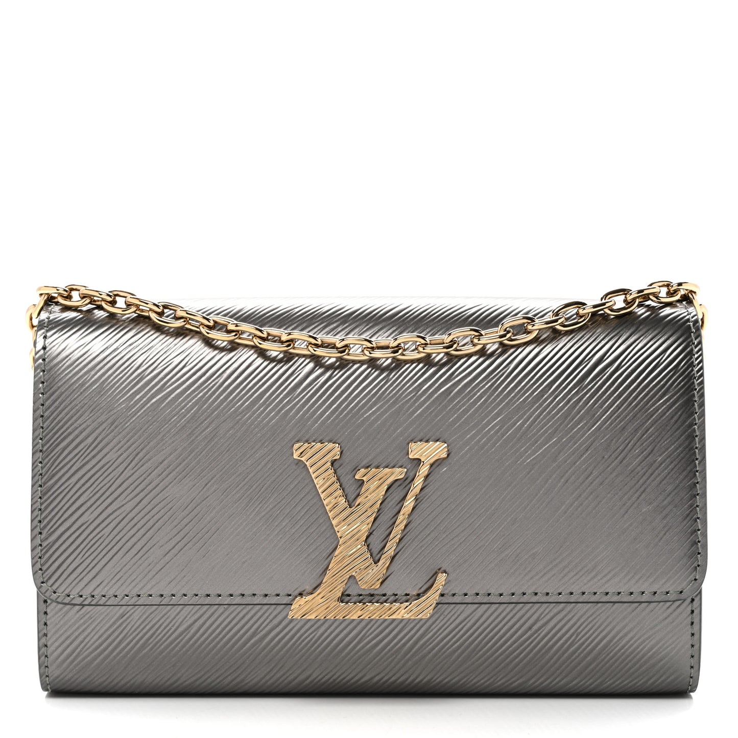 Epi Pochette Louise NM Gunmetal