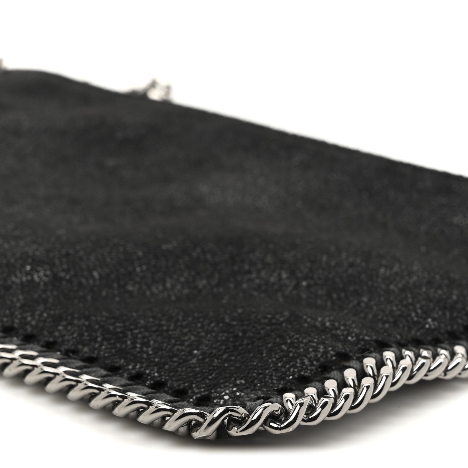 Stella McCartney Shaggy Deer Falabella Clutch Black 8 of 9