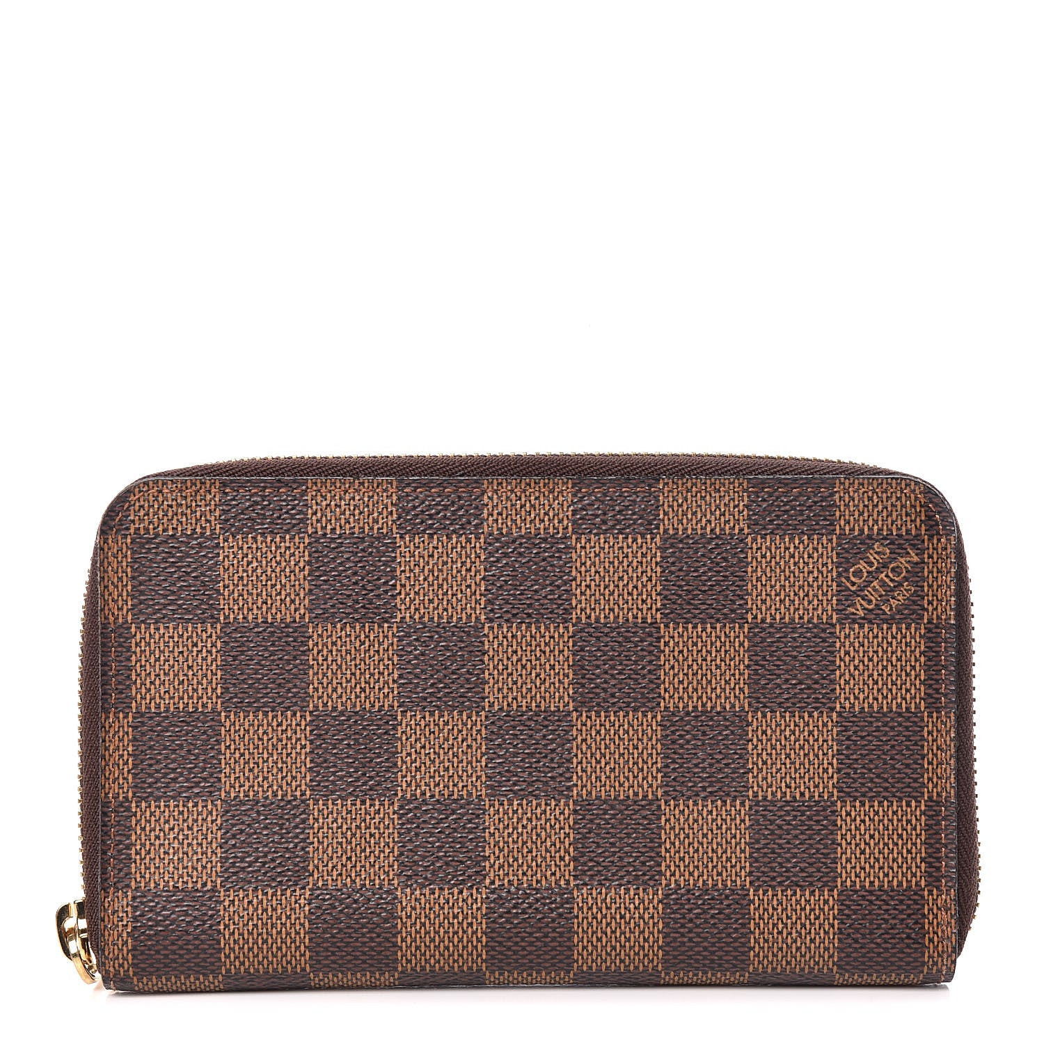 Louis Vuitton Damier Ebene Compact Zippy Wallet 1 of 11