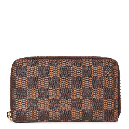 Louis Vuitton Damier Ebene Compact Zippy Wallet 1 of 11