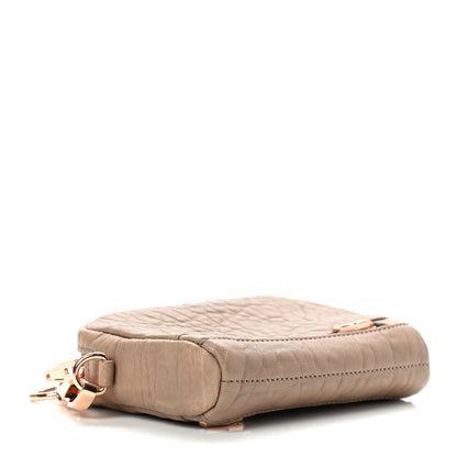 Alexander Wang Pebbled Lambskin Large Fumo Clutch Latte 4 of 6