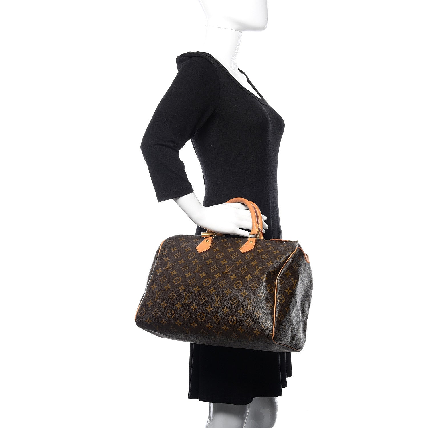 Louis Vuitton Monogram Speedy 35 2 of 12