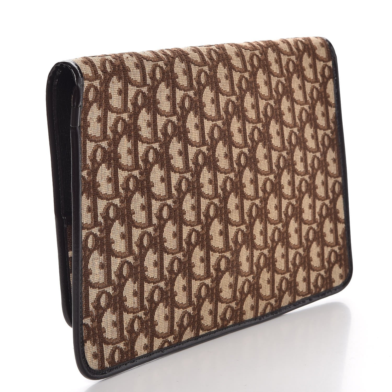 Christian Dior Monogram Clutch Brown 3 of 11