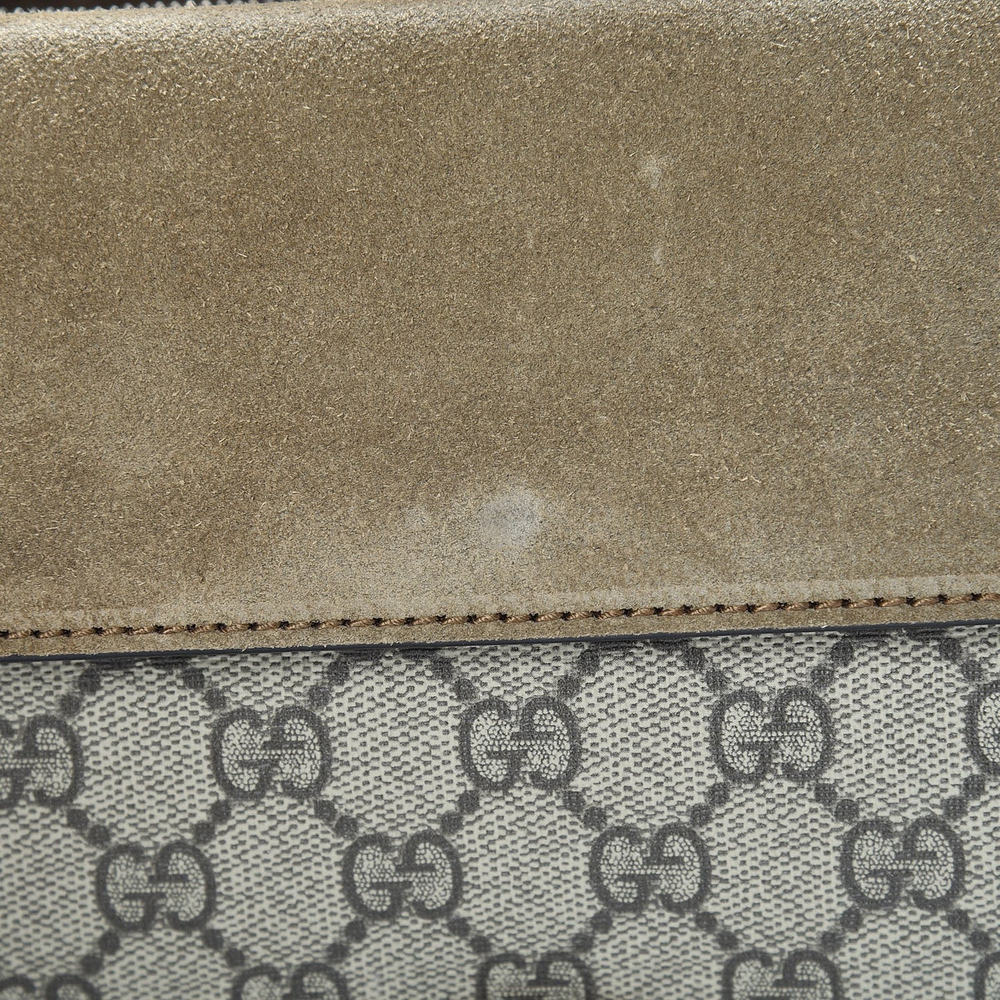 GG Supreme Monogram Small Dionysus Shoulder Bag Taupe
