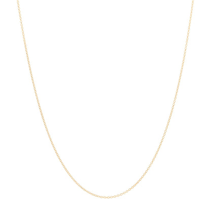 Tiffany 18K Yellow Gold Chain Necklace 16" 1 of 5