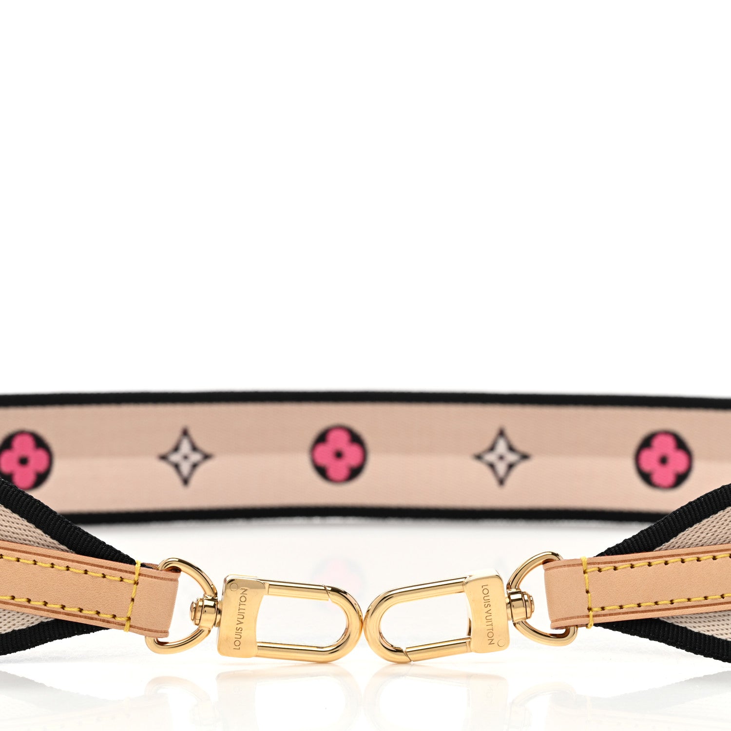 Louis Vuitton Jacquard Speedy Bandouliere 20 Shoulder Strap Black 4 of 4