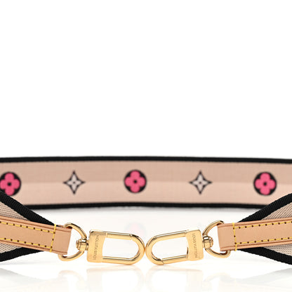 Louis Vuitton Jacquard Speedy Bandouliere 20 Shoulder Strap Black 4 of 4
