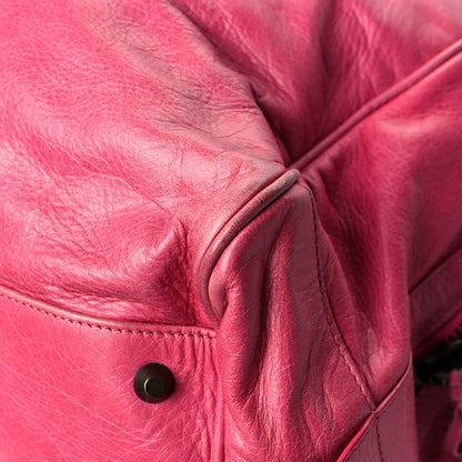 Balenciaga Agneau Travel Bag Rose Hortensia 11 of 15