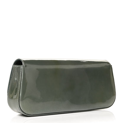 Louis Vuitton Patent Sobe Clutch Givre 4 of 11