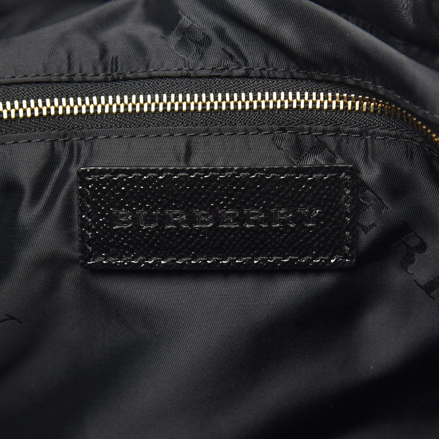 Patent Calfskin Medium Dinton Tote Black