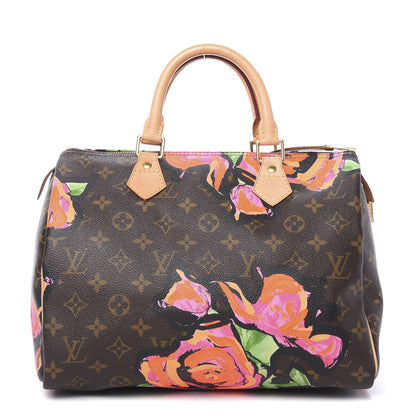 Louis Vuitton Monogram Roses Speedy 30 2 of 10