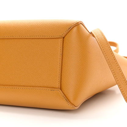 Celine Grained Calfskin Nano Belt Bag Pale Yellow 10 of 16