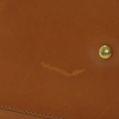 Fendi Calfskin Large Peekaboo Iconic Satchel Ocra 8 of 9