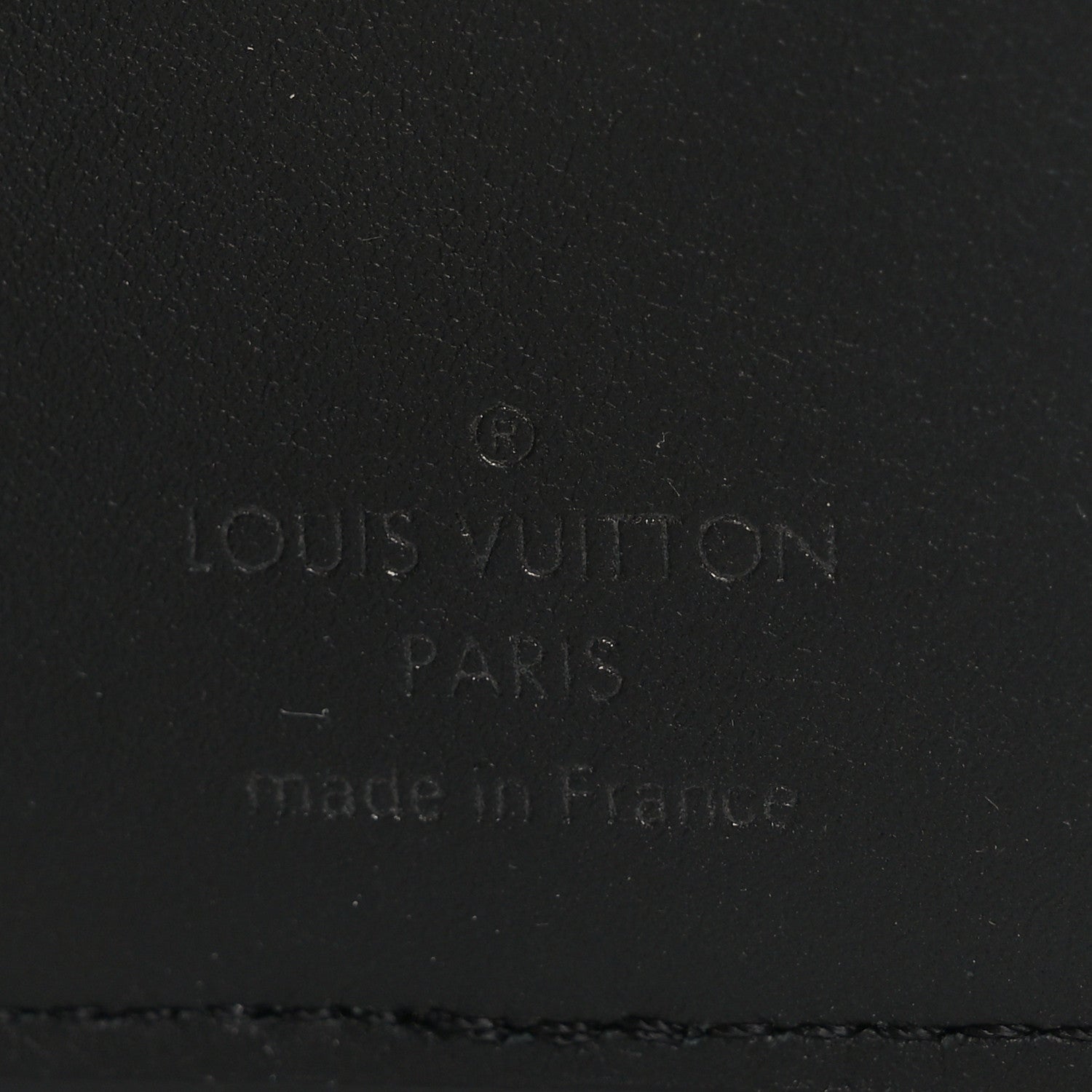 Louis Vuitton Calfskin Monogram Spotlight Comet Pocket Organizer Black Borealis 6 of 7