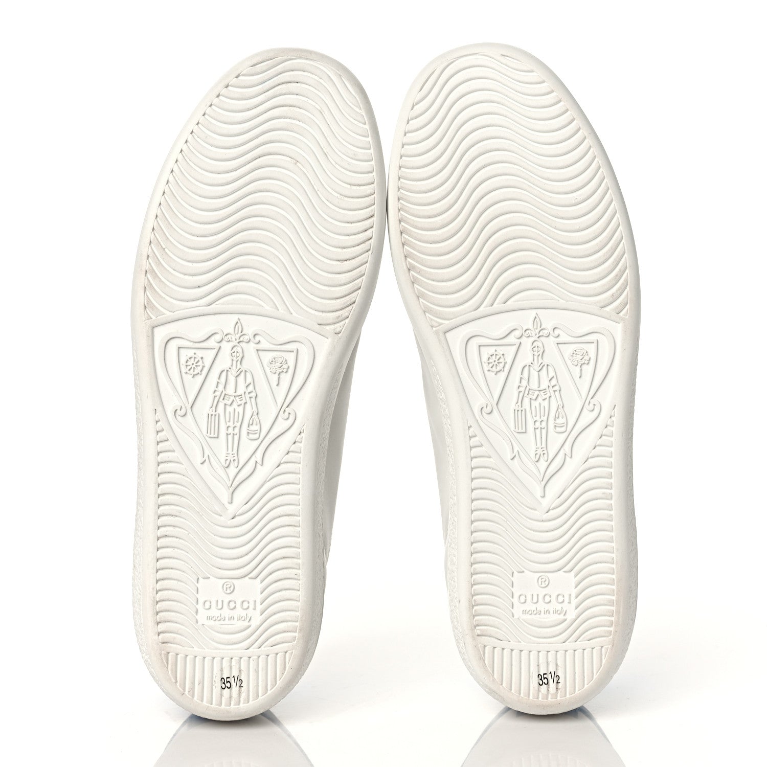 Gucci X DISNEY Calfskin Miro Soft Donald Duck Womens Ace Sneakers 35.5 White Bright Splash 5 of 8