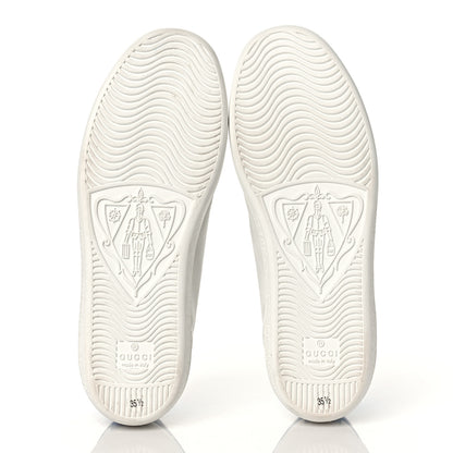 Gucci X DISNEY Calfskin Miro Soft Donald Duck Womens Ace Sneakers 35.5 White Bright Splash 5 of 8