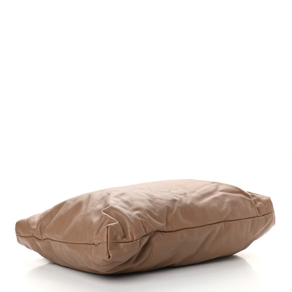 Mansur Gavriel Calfskin Reversible Pillow Tote Biscotto Puff 3 of 7