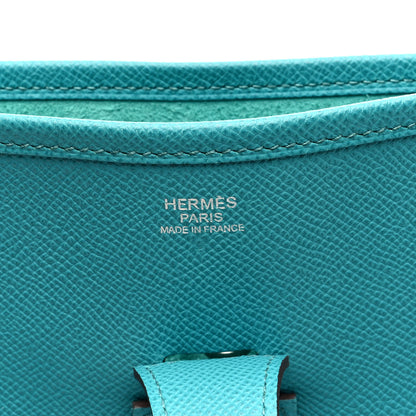 Hermes Epsom Evelyne GM Bleu Paon 6 of 10