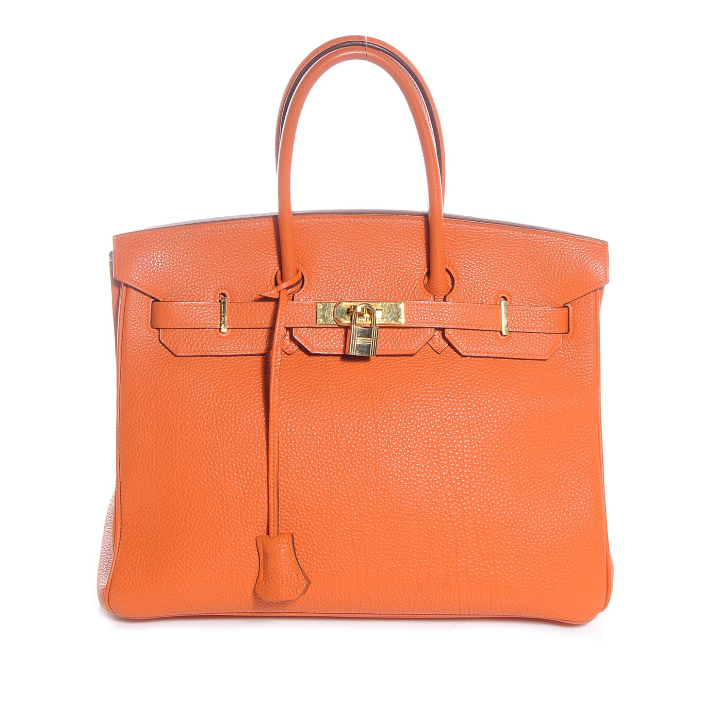 Togo Birkin 35 Orange