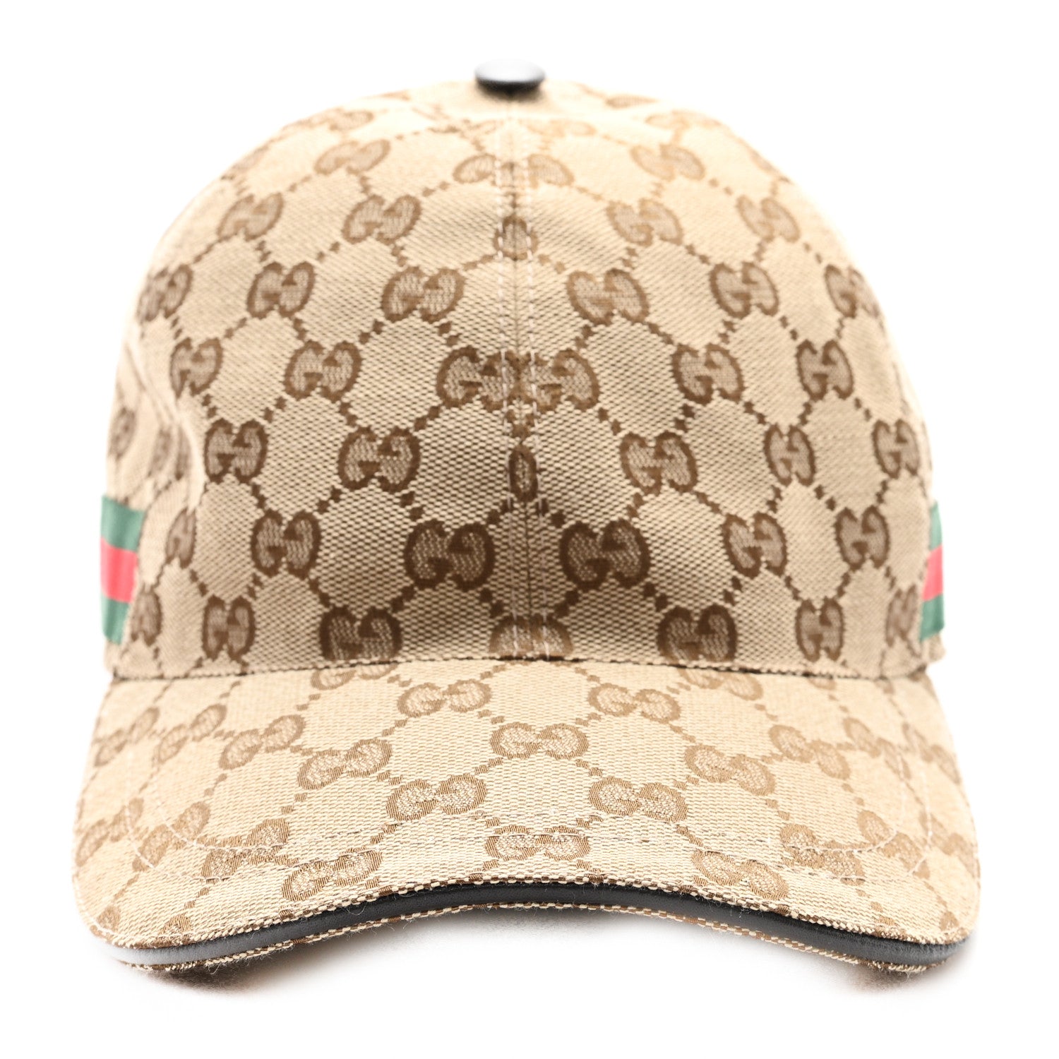 Gucci Monogram Web Baseball Hat M Beige Cocoa 3 of 10
