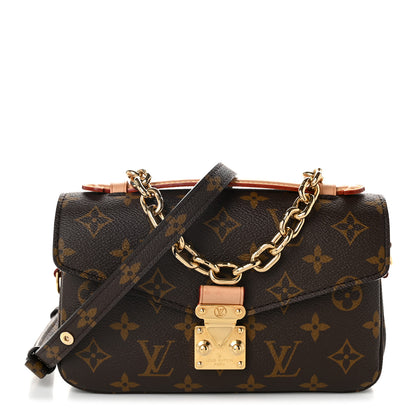 Louis Vuitton Monogram Pochette Metis East West 1 of 9