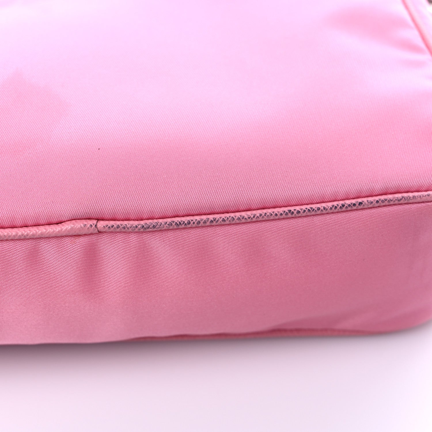 Prada Nylon Re-Edition 2005 Shoulder Bag Begonia 12 of 13