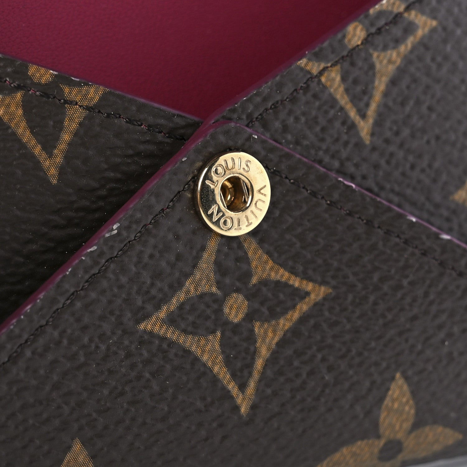 Louis Vuitton Monogram Small Kirigami Pochette Insert Fuchsia 6 of 10