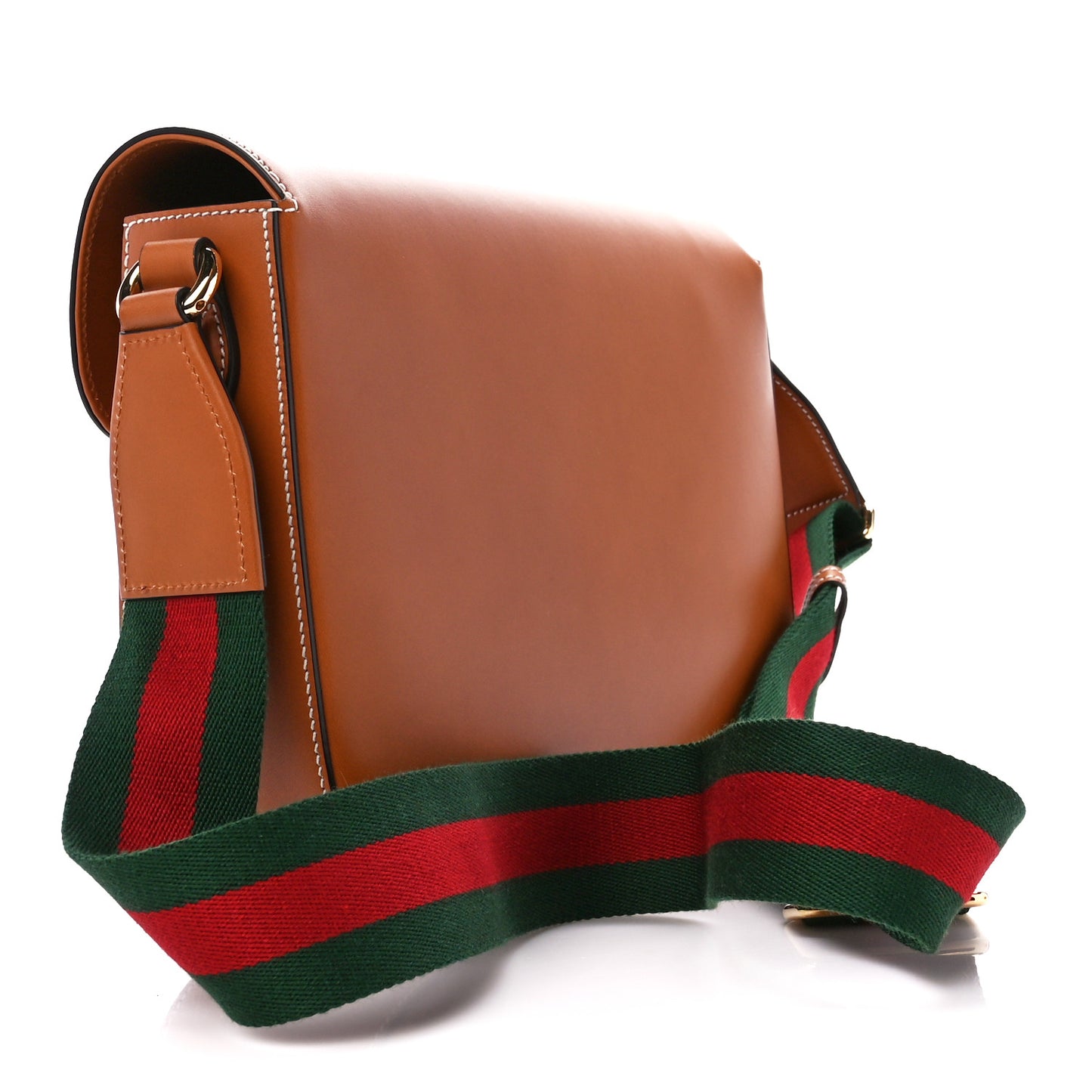 Calfskin Horsebit 1955 Shoulder Bag Tan