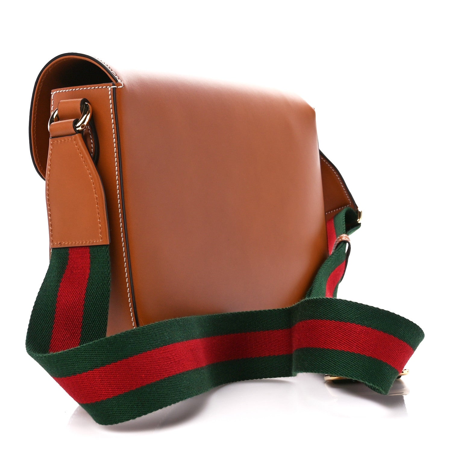 Gucci Calfskin Horsebit 1955 Shoulder Bag Tan 3 of 10