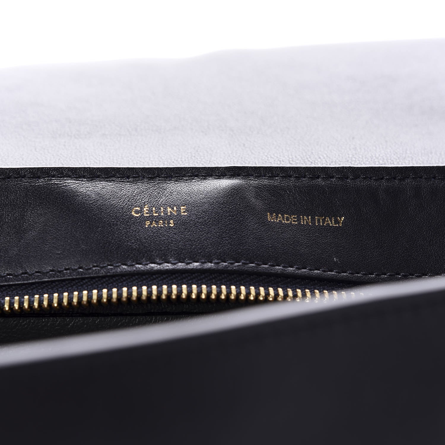 Celine Smooth Calfskin Medium Tri-Color Trapeze Anthracite 10 of 11