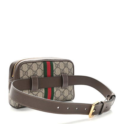 Gucci GG Supreme Monogram Small Ophidia Belt Bag 75 30 Dark Brown 3 of 10
