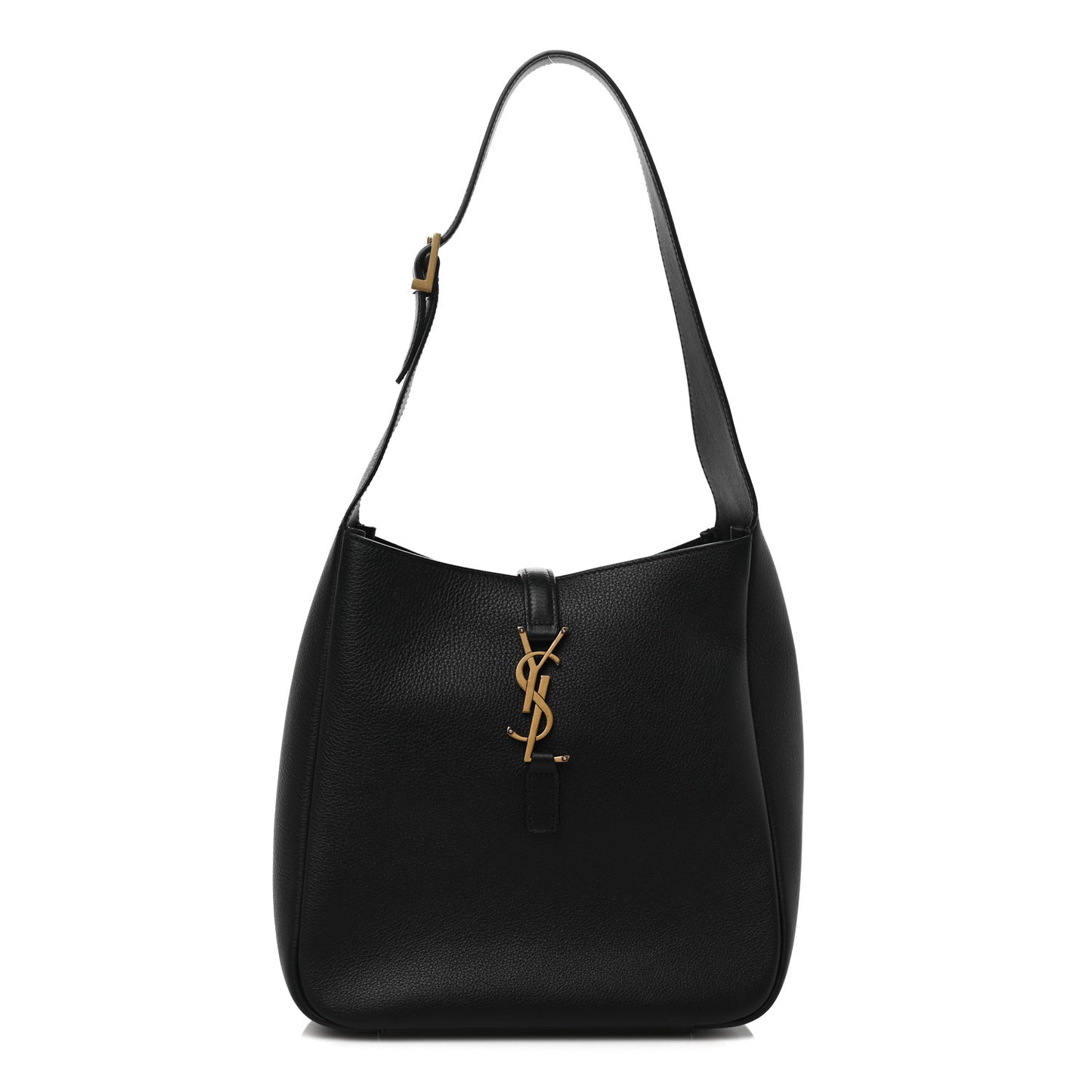 Smooth Calfskin Small Le 5 A 7 Soft Hobo Black