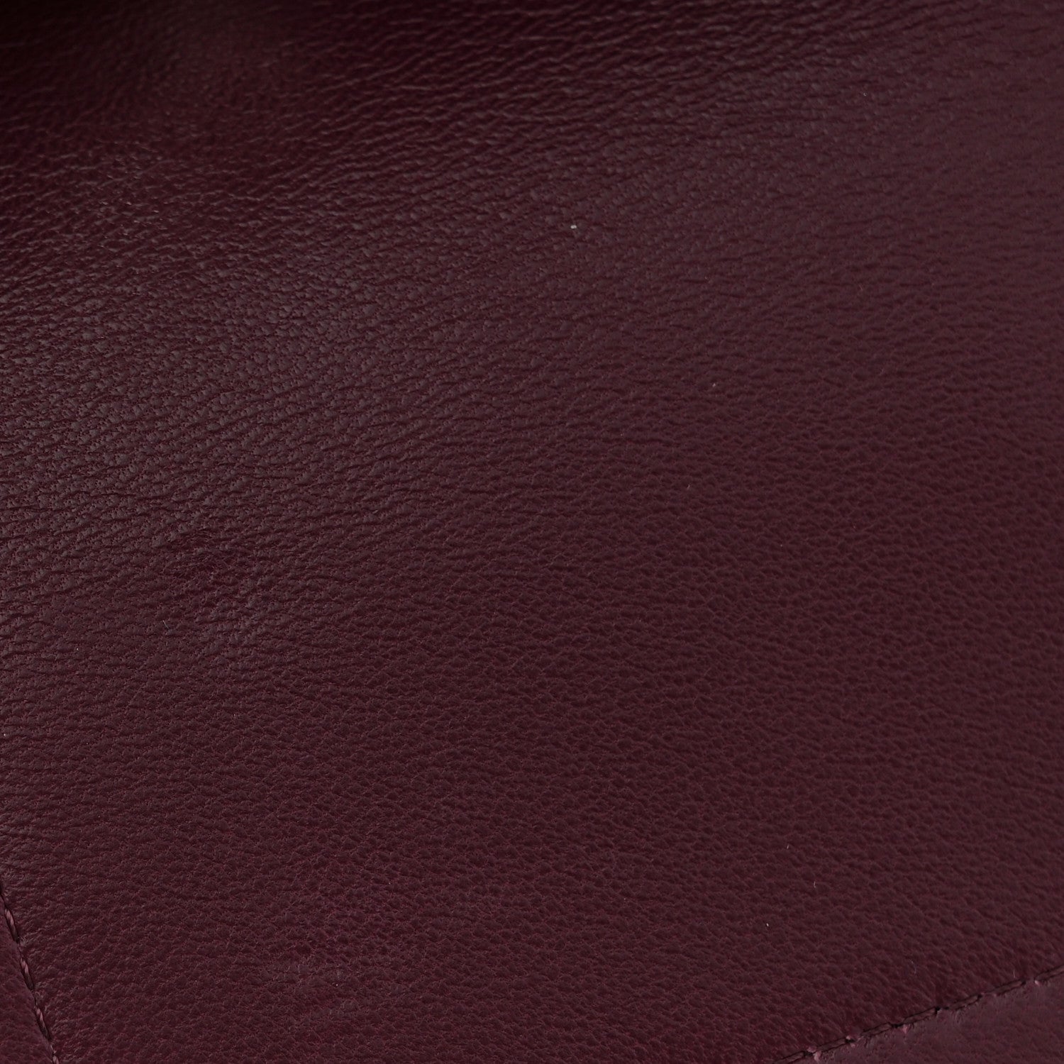 Chanel Lambskin Quilted Medium Double Flap Burgundy 12 of 13