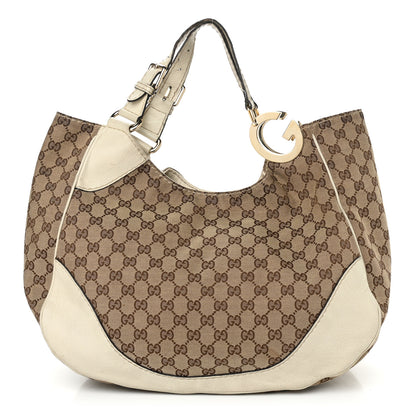 Gucci Monogram Charlotte Tote Off White 1 of 19