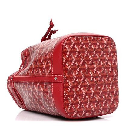 Goyard Goyardine Petit Flot Bucket Bag PM Red 4 of 10