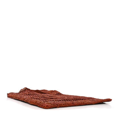 Chloe Raffia Summer Banana Tote Clay Brown 4 of 10