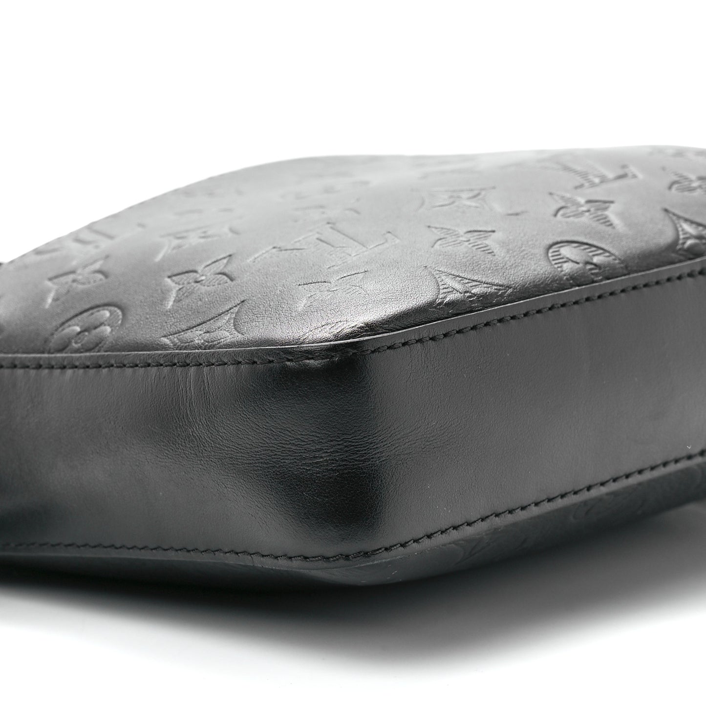 Calfskin Monogram Shadow Duo Messenger Black