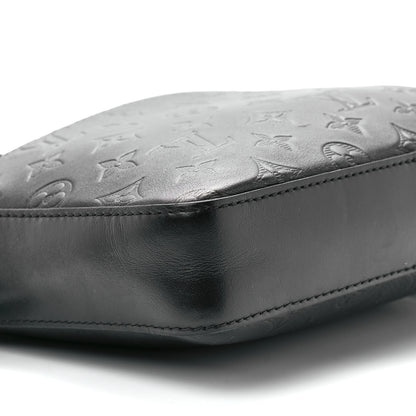 Louis Vuitton Calfskin Monogram Shadow Duo Messenger Black 9 of 10