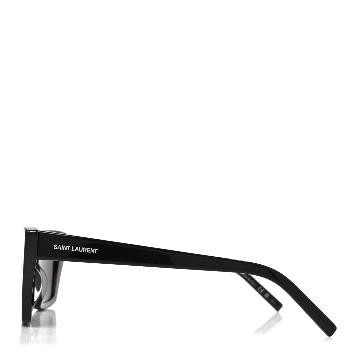Acetate Mica Cat Eye Sunglasses SL 276 Black