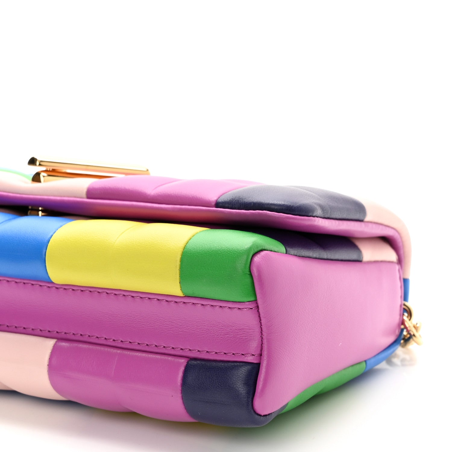 Louis Vuitton Lambskin Pochette Twist Shoulder Bag Multicolor 11 of 11