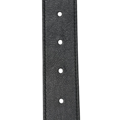 Gucci Calfskin Double G 30mm Belt 85 34 Black 4 of 5