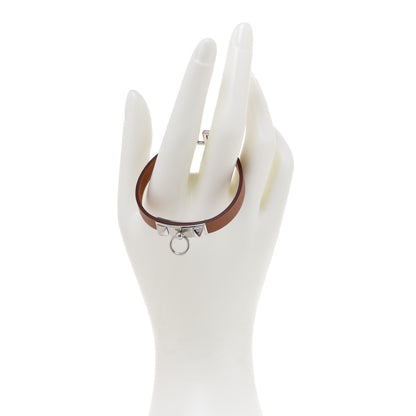 Hermes Swift Micro Rivale Bracelet T3 Gold 2 of 7