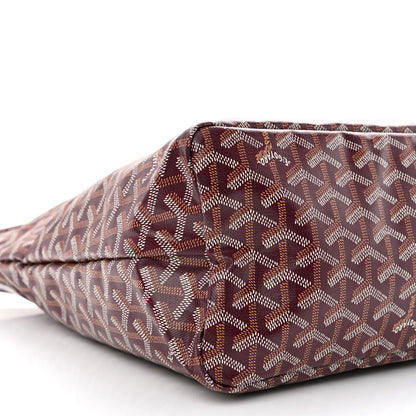 Goyard Goyardine Boheme Hobo Burgundy 11 of 12