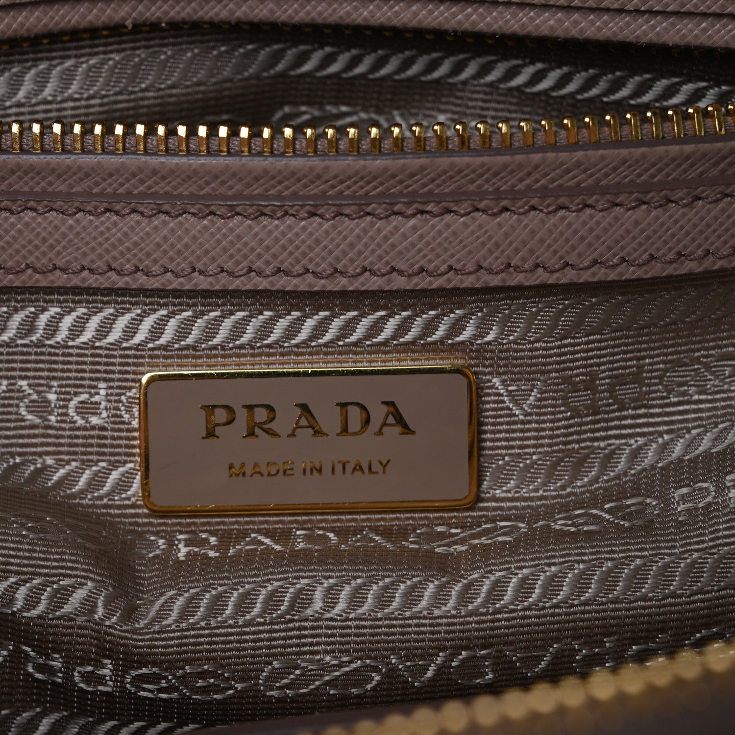 Prada Saffiano Lux Galleria Front Pocket Tote Cipria 8 of 11