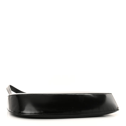 Prada Spazzolato Cleo Shoulder Bag Black 4 of 9
