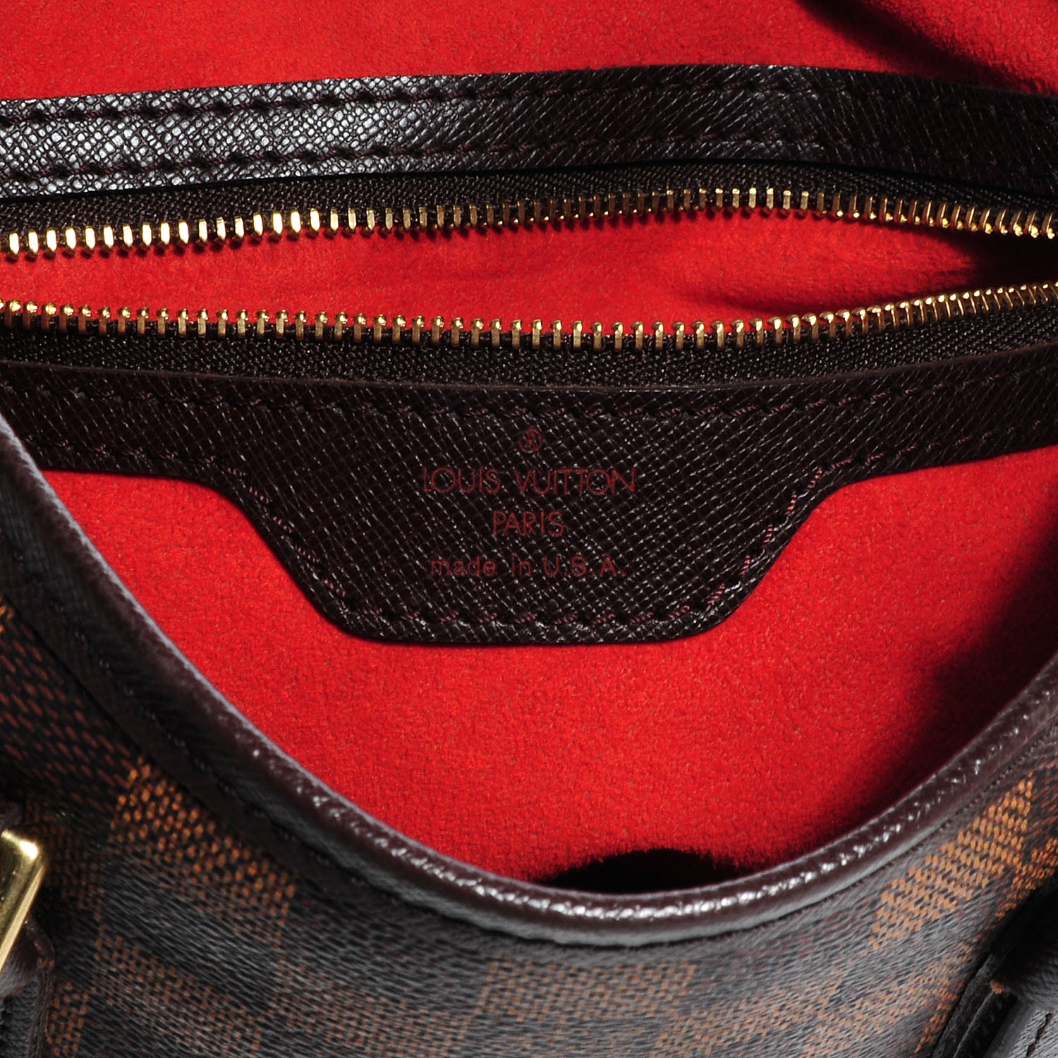 Louis Vuitton Damier Ebene Marais Bucket 23 7 of 7