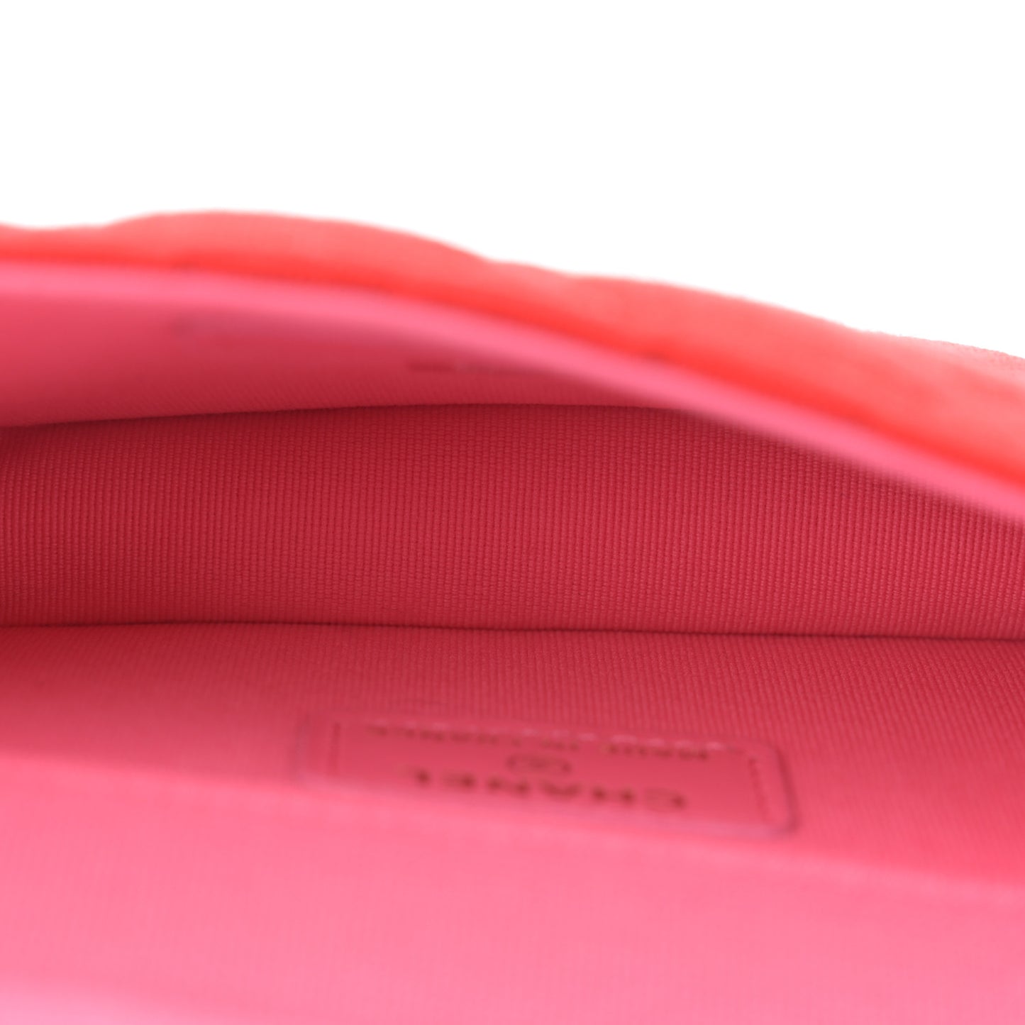Jersey Quilted Micro Mini Flap Red
