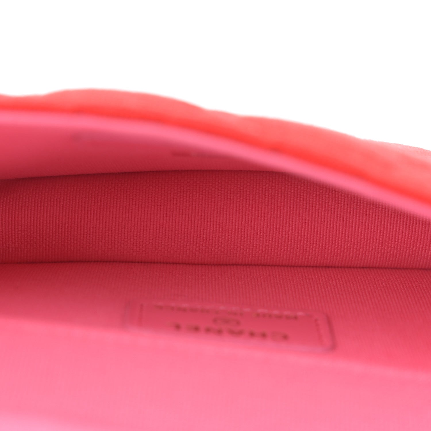 Chanel Jersey Quilted Micro Mini Flap Red 5 of 11